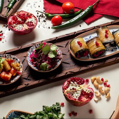 Традиционное ассорти закусок в Бакладжан по цене 680 ₽