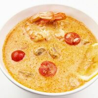 Том ям с королевскими креветками в Фитнес меню