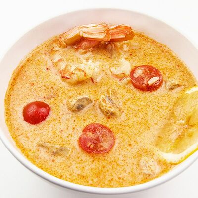 Том ям с королевскими креветками в Фитнес меню по цене 630 ₽
