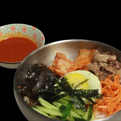 Пибимпаб с говядиной в Цзао Ван по цене 565 ₽