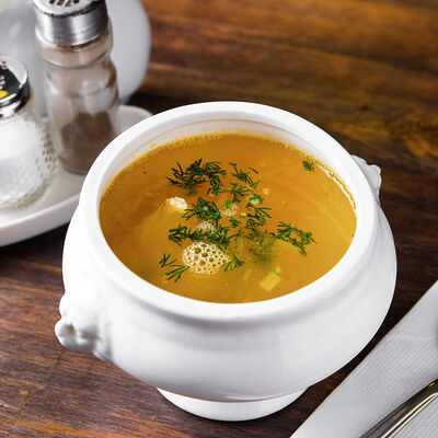 Куриный бульон в Кафе RSC по цене 195 ₽