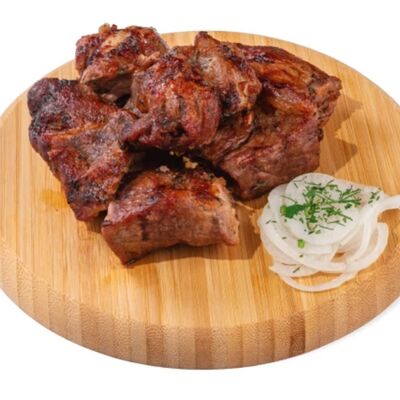 Шашлык из свиной шеи в Мясо Кстати по цене 650 ₽