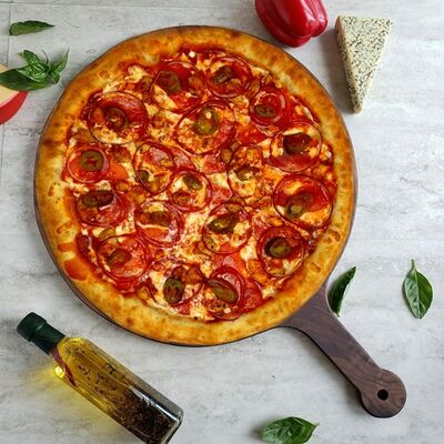 Диабло в Cheese Board Pizza по цене 790 ₽