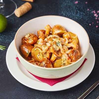 Картофель бейби с лисичками в Сохо по цене 570