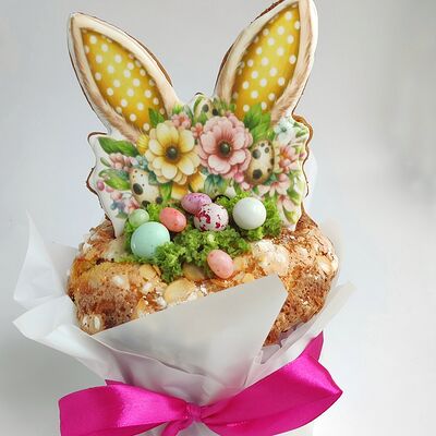 Кулич шоколадный ушки в КивиТорт по цене 1850 ₽