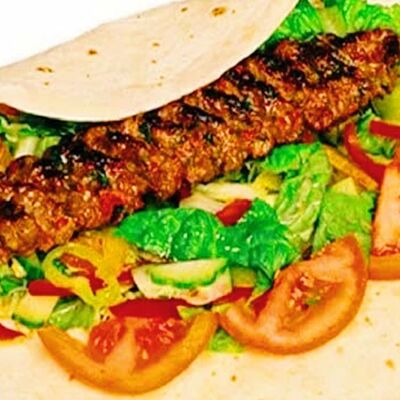 Шаурма с Люля-кебабом в Шашлычный Домик по цене 590 ₽