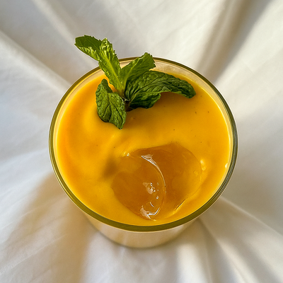 Смузи манго-персик в Теория Гастробар по цене 448 ₽