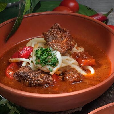 Лагман в Кацо по цене 380 ₽