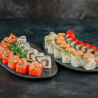 Логотип Суши на районе