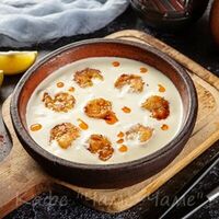 Креветки в сливочном соусе в Грузинская кухня Чаме-Чаме