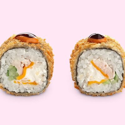 Жареный ролл cырный цыпленок в Комбо по цене 345 ₽