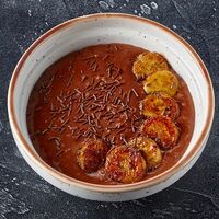 Шоколадная овсяная каша с бананом в Новые Лица