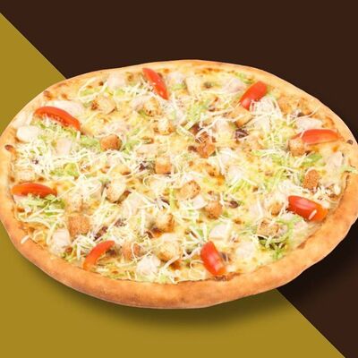 Пицца Цезарь (35 см) в Шаурмист по цене 1550 ₽