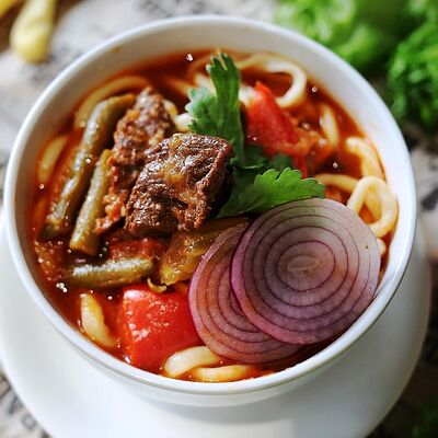 Суп Лагман в Лаваш-кебаб по цене 410 ₽