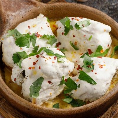 Чкмерули в Баклажан в ТЦ 