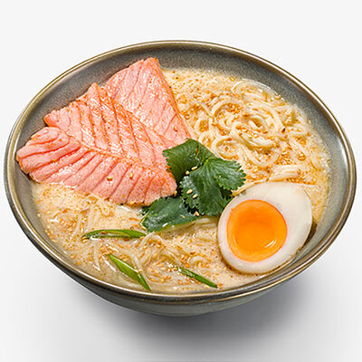 Рамэн с лососем в Вкус и лосось по цене 750 ₽