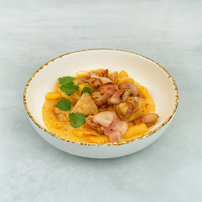 Токпокки с сосисками и беконом в Мэджик ролл по цене 789 ₽