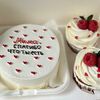 Бенто-торт и 2 капкейка Мама, спасибо, что ты есть на день Матери в Sweet Caprice по цене 2549