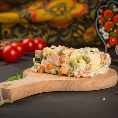 Салат Оливье в БлиновЪ по цене 124