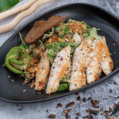 Салат Паназиатский Цезарь в Мушу по цене 365