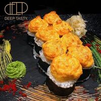 Запеченный ролл с лососем в Deep Tasty