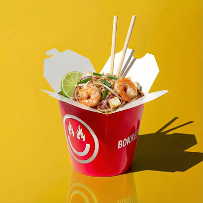 Пад тай креветки в Воккер по цене 799 ₽