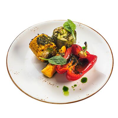 Овощи по-деревенски в ИТЛЕ Стейк-кафе Halal по цене 270