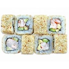 Калифорния с креветкой в кунжуте 8 шт в Маленькая Флоренция по цене 613 ₽