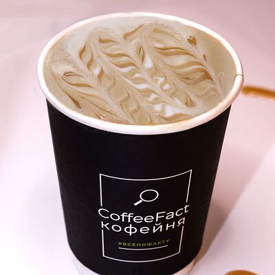 Капучино Соленая карамель Standart в CoffeeFact по цене 379 ₽