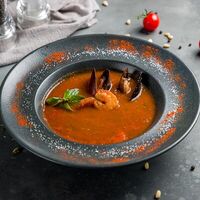 Суп с морепродуктами в Arabist