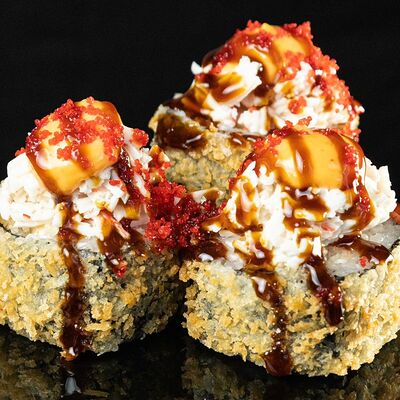 Жареный ролл Майами в UNAGI ROLLS по цене 579 ₽