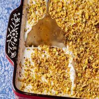 Фирменный абрикосовый пирог в Nino