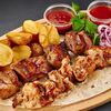 Комбо Хочу шашлык на двоих Шашлык из свинины, Шашлык из курицы с молодым картофелем в Chief Kebab по цене 999