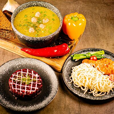 Бизнес-ланч №3 в У Сватов по цене 750 ₽