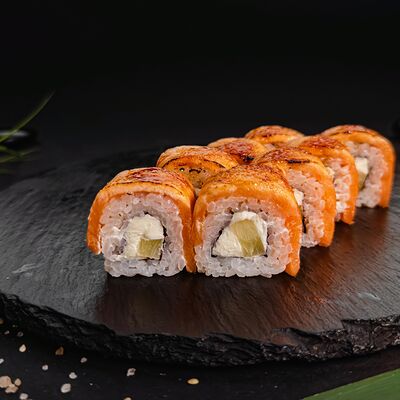 Американский ролл Жемчужина в Ёжкин ролл по цене 809 ₽