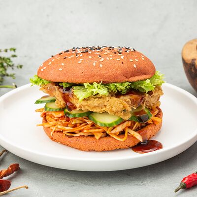 Бургер Кимчи в Вкусный цыпленок по цене 560 ₽