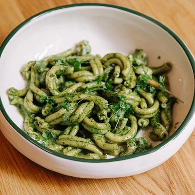 Казаречче с креветками в сливочном соусе в SOVA по цене 890 ₽