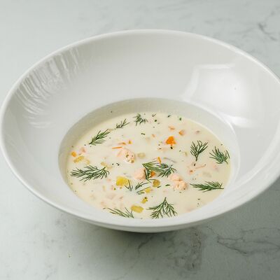 Сливочная уха в Облака по цене 770 ₽