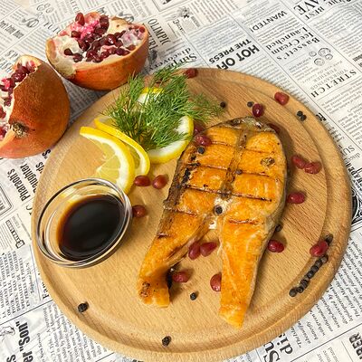 Стейк из лосося в Шашлык от души по цене 1100 ₽