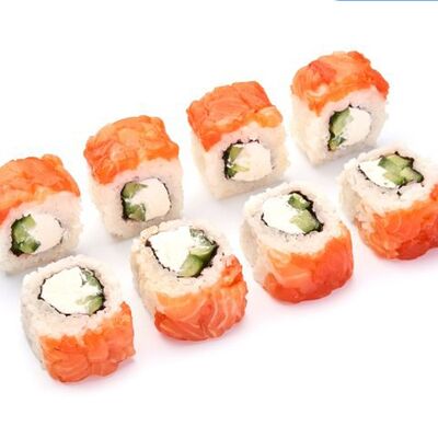 Филадельфия тартар с лососем в Доставка Kaifa по цене 714 ₽