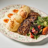 Сувлаки из ягненка, томаты в Мясная карта