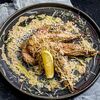 Лангустины, томленные в сливочно-чесночном соусе в Бык и море по цене 1090