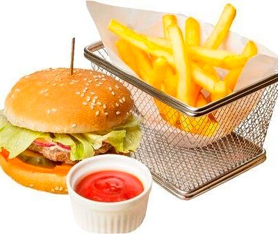 Гамбургер сет в Суши Ё Пицца по цене 440 ₽