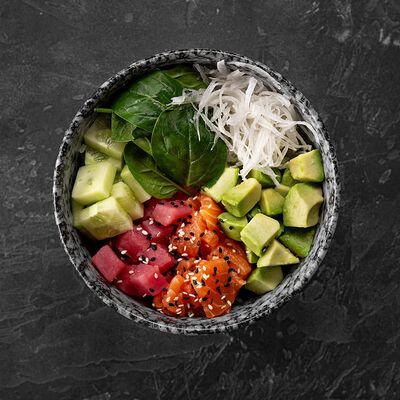 Поке с лососем и тунцом в Хочука по цене 950 ₽