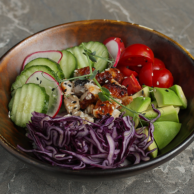 Поке с угрем в FRIENDLOUNGE по цене 580 ₽