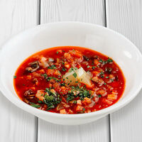 Суп Солянка в Перчини