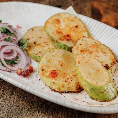 Кабачки на гриле в Вах!Хинкали по цене 330 ₽