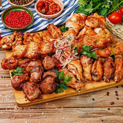 Ассорти Курица-индейка Xl в Grill VIP House по цене 6260 ₽