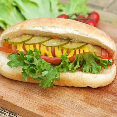 Хот-дог в Шаурма у дома халал по цене 300 ₽