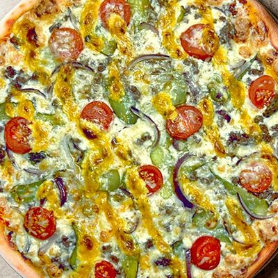 Князьбургер в ПиЦЦунда Море начинки по цене 1068 ₽